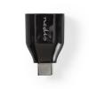 ADATTATORE USB NEDIS CCGP60915BK USB 3.2 Gen 1 | USB-C™ Maschio | USB-A Femmina | Tondo | Placcato nickel | Nero | Polybag